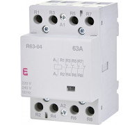 Контактор модульный тихий, 63А, 4НЗ, R 63-04 230V