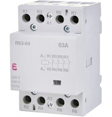 Контактор модульный тихий, 63А, 4НЗ, R 63-04 230V