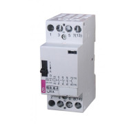 Контактор бесшумный с ручным управлением 25А, 4НО, 220В AC/DC, RD-R 25-40 230V AC/DC ETI