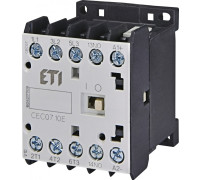 Контактор миниатюрный CEC 07.10 24V DC (7A; 3kW; AC3)