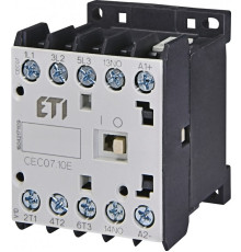 Контактор миниатюрный CEC 07.10 24V DC (7A; 3kW; AC3)