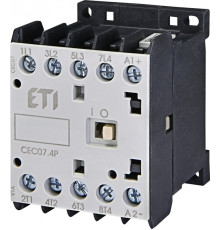 Контактор миниатюрный CEC 07.4P 230V АС (7A; 4kW; AC3) 4р (4 н.в.)