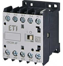 Контактор миниатюрный CEC 09.4P 230V АС (9A; 4kW; AC3) 4р (4 н.в.)