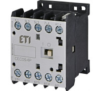 Контактор миниатюрный CEC 09.4Р 24V DC (9A; 4kW; AC3) 4р (4 н.в.)