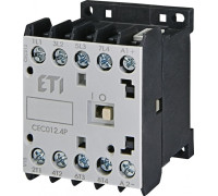 Контактор миниатюрный CEC 12.4P 230V АС (12A; 5,5kW; AC3) 4р (4 н.в.)
