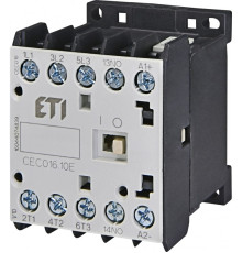 Контактор миниатюрный CEC 16.10-24V DC (16A; 7,5kW; AC3)