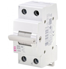 Переключатель нагрузки 1-0-2, 63A 1p, SSQ 163