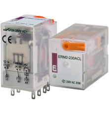 Электромеханическое реле ERM2-230ACL 2p