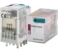 Реле электромеханическое ERM4-024DC 4p