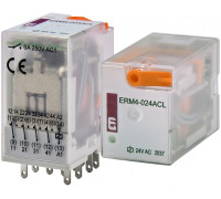 Электромеханическое реле ERM4-024ACL 4p