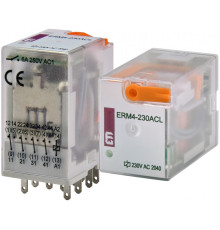 Электромеханическое реле ERM4-230AC 4p