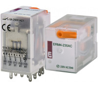 Электромеханическое реле ERM4-230ACL 4p