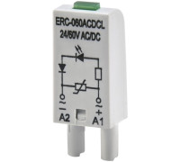 Дополнительный модуль защиты/индикации ERC-060ACDCL (Uc= 24...60V AC/DC)