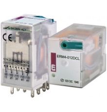 Электромеханическое реле ERM4-012DCL 4p
