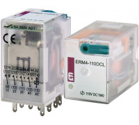 Электромеханическое реле ERM4-110 DCL 4p