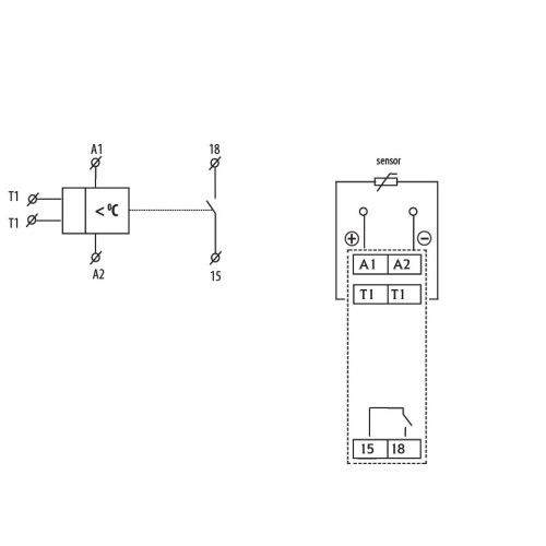 Термостат TER-3 А (-30...+10) 24-240 AC/DC (1x16A_AC1) ETI 2471801