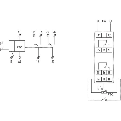 Многофункциональный цифровой термостат+цифровой таймер TER-9 230V (2x8_AC1) ETI 2471824
