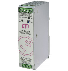 Блок питания PS-72-24 (Вход: 100-240V AC/140-340V DC; Выход: 24-28V DC/75W/3A)