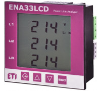 Анализатор сети ENA33LCD (96x96мм кв 85-265V AC, RS-485)