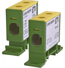 Вводная силовая Клемма EDBS-50B/PE (150А, 690V AC, 16-70 мм кв)