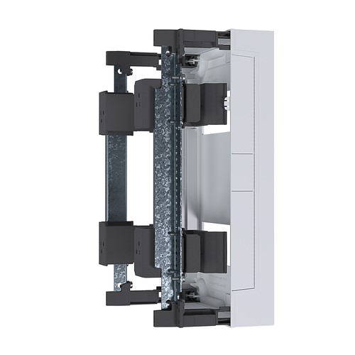 Блок Univers для модульных аппаратов 2х12М, 300x250мм Hager UD21B1