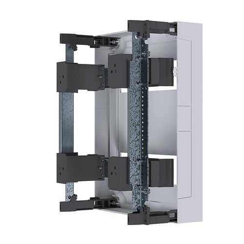 Блок Univers для модульных аппаратов 2х12М, 300x250мм Hager UD21B1
