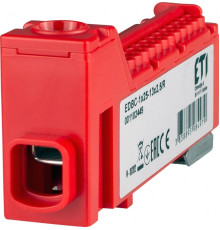 Распределительный блок 63A, IN: 1x25, OUT: 13x2,5; красный, EDBC-1x25-13x2,5/R