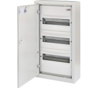 Щит металлический наружный, 36 мод., IP30, пластиковая фальш-панель, WRP12-3