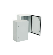 Металлический шкаф на 2 замка, В600xШ600xГ250, IP66, GT 60-60-25