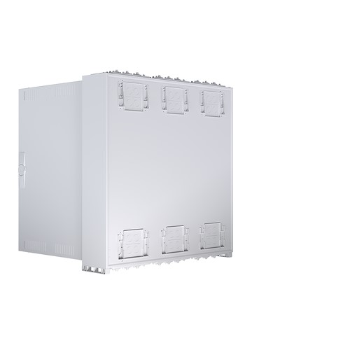 Щит для ММ-оборудования + 120 мод., наружный, 800x800x160мм Univers Hager FWB53K1