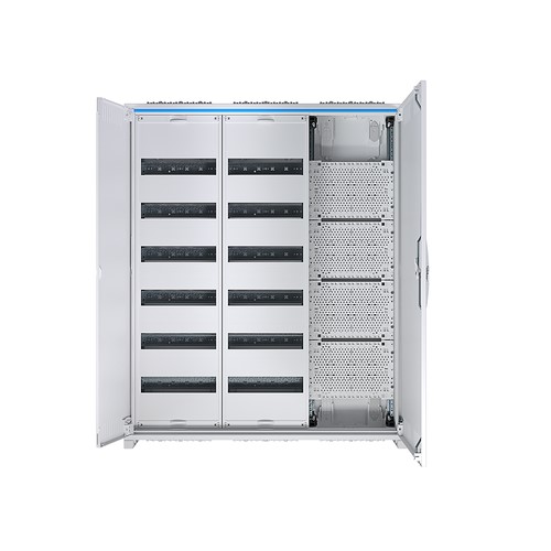 Щит для ММ-оборудования + 144 мод., наружный, 950x800x160мм Univers Hager FWB63K1