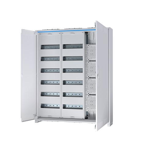 Щит для ММ-оборудования + 144 мод., наружный, 950x800x160мм Univers Hager FWB63K1