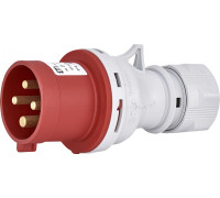 Вилка кабельная 32A, 400V, 3P+PE, IP44 EV-3243