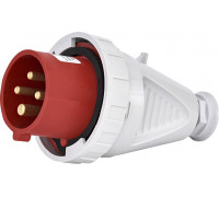 Вилка кабельная 16A, 400V, 3P+PE, IP67 EVH-1643