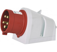 Вилка настенная 32A, 400V, 3P+N+PE, IP44 EP-3253
