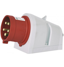 Вилка настенная 32A, 400V, 3P+N+PE, IP44 EP-3253