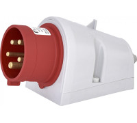 Вилка настенная с реверсом фаз 16A, 400V, 3P+N+PE, IP44 EPO-1653