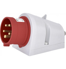 Вилка настенная с реверсом фаз 16A, 400V, 3P+N+PE, IP44 EPO-1653