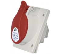 Розетка встроенная 16A, 400V, 3P+PE, IP54 EE-1643