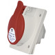 Розетка встроенная 16A, 400V, 3P+PE, IP54 EE-1643 ETI 4482077