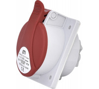 Розетка встроенная 32A, 400V, 3P+N+PE, IP54 EE-3253