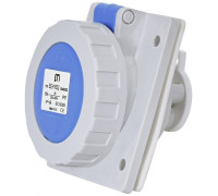 Розетка встроенная 16A, 230V, 2P+PE, IP67 EEH-1632