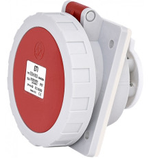 Розетка встроенная 16A, 400V, 3P+N+PE, IP67 EEH-1653