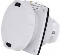 Розетка встроенная 63A, 400V, 3P+PE, IP67 EEH-6343