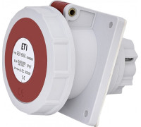 Розетка встроенная 63A, 400V, 3P+N+PE, IP67 EEH-6353