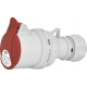 Розетка кабельная 16A, 400V, 3P+PE, IP44 ES-1643 ETI 4482001