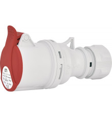 Розетка кабельная 32A, 400V, 3P+PE, IP44 ES-3243