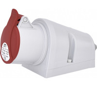 Розетка 16A IP44 настенная, 400V, 3P+PE, EZ-1643