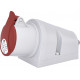 Розетка 16A IP44 настенная, 400V, 3P+PE, EZ-1643 ETI 4482035