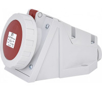 Настенная розетка 16A, 400V, 3P+PE, IP67 EZH-1643